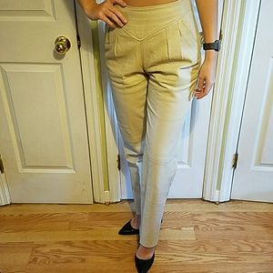 VINTAGE PRIVATO LEATHER PANTS